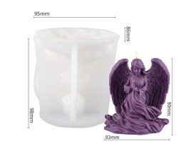 Molde silicona angel alado